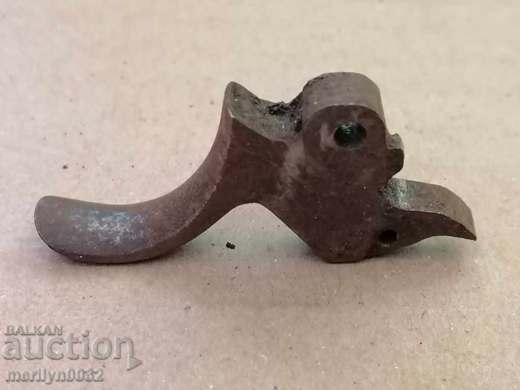 Auction Trigger of a Belgian Russian revolver Nagan part Auction Trigger of a Belgian Russian revolver Nagan part