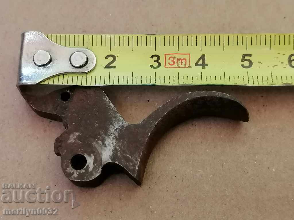 Trigger of a Belgian Russian revolver Nagan part - 5 Trigger of a Belgian Russian revolver Nagan part - 5