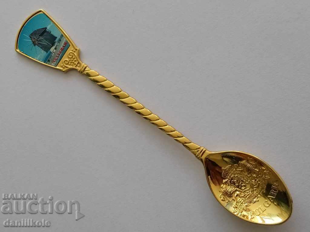 * $ * Y * $ * GREAT ADVERTISING SPOON OF NESSEBAR WITH COAT OF ARMS * $ * Y * $ * - 5 * $ * Y * $ * GREAT ADVERTISING SPOON OF NESSEBAR WITH COAT OF ARMS * $ * Y * $ * - 5