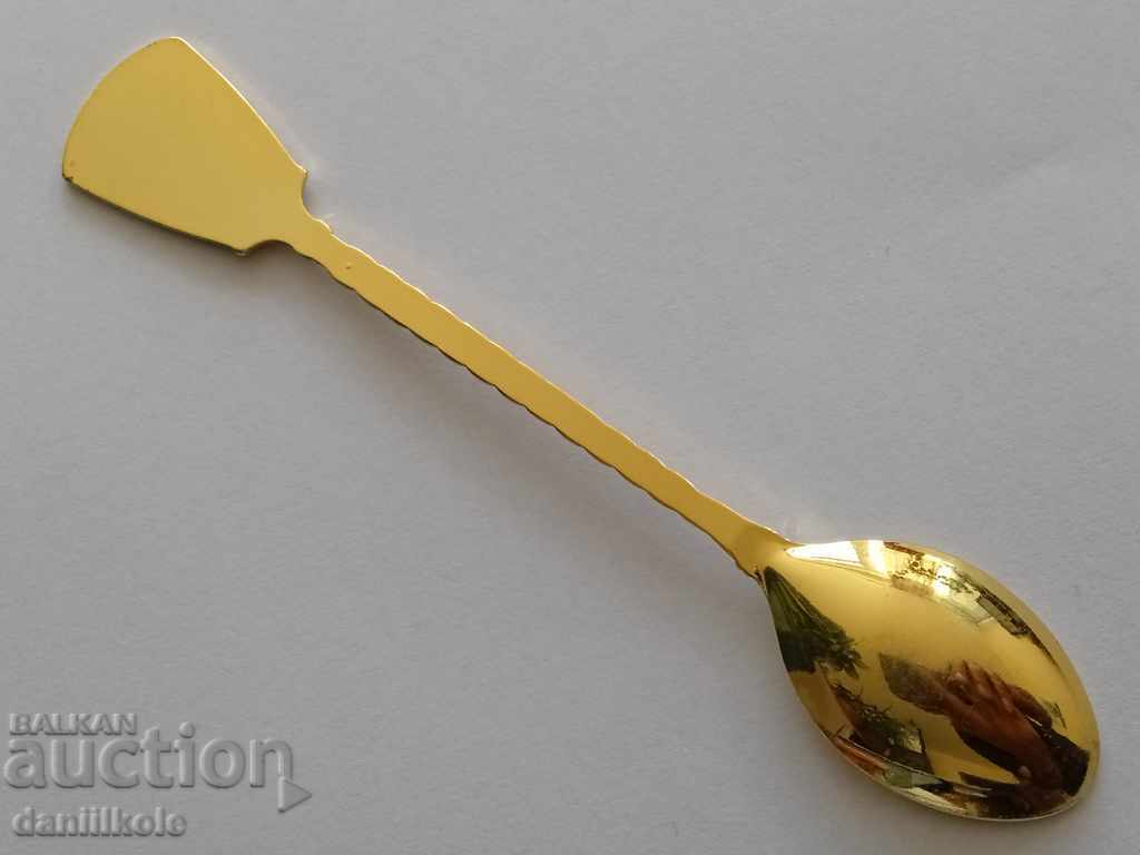 * $ * Y * $ * GREAT ADVERTISING SPOON OF NESSEBAR WITH COAT OF ARMS * $ * Y * $ * - 7 * $ * Y * $ * GREAT ADVERTISING SPOON OF NESSEBAR WITH COAT OF ARMS * $ * Y * $ * - 7