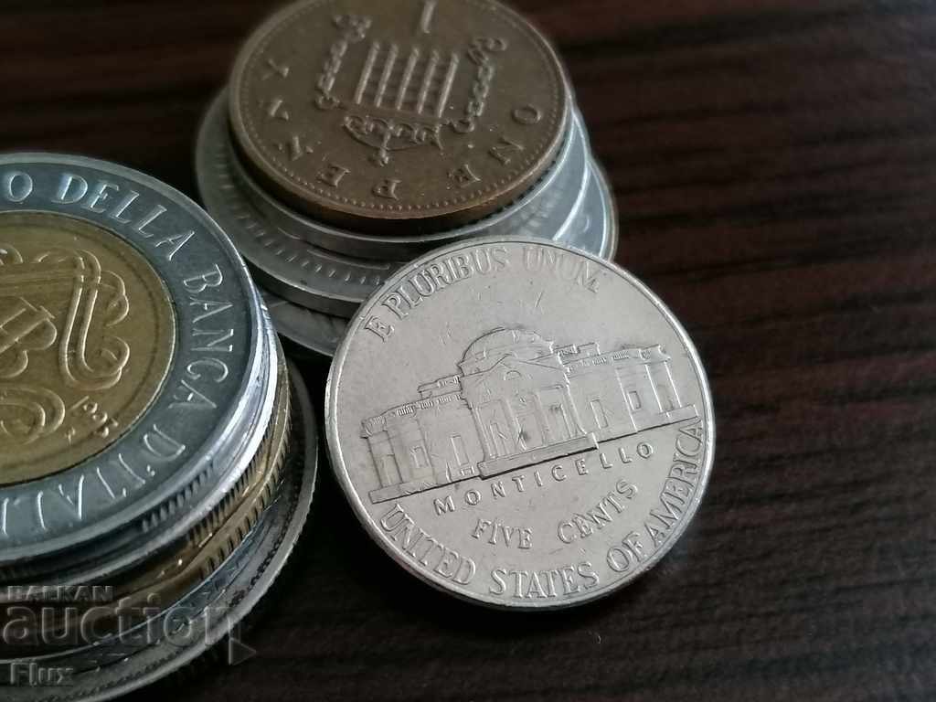 Κέρμα - ΗΠΑ - 5 σεντς 2002