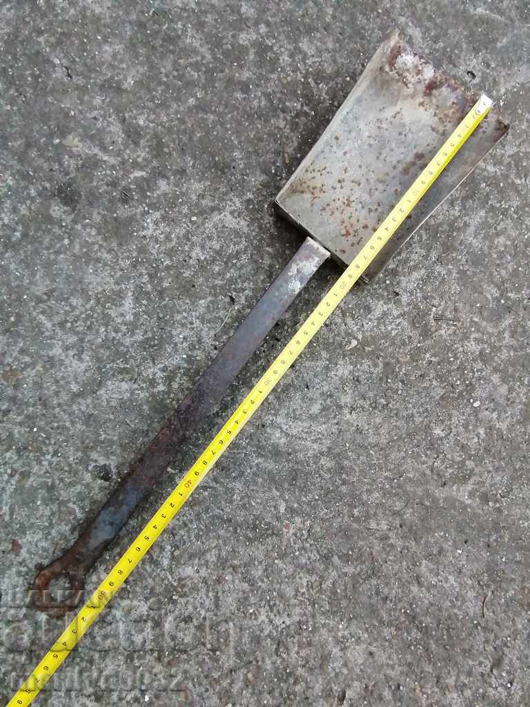 Auction  Old forged blade, shovel shovel