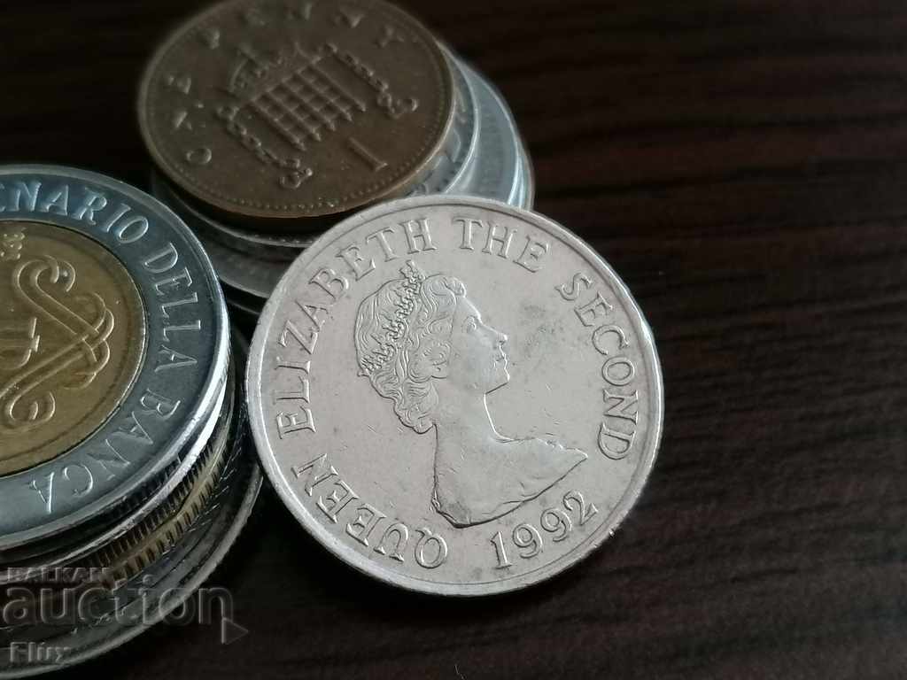 Coin - Jersey Island - 10 pence 1992 with price 5.80 BGN | € 2.97 Coin - Jersey Island - 10 pence 1992 with price 5.80 BGN | € 2.97