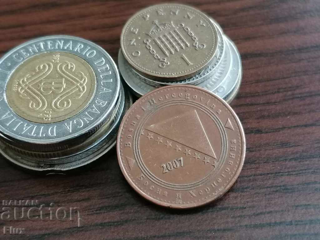 Coin - Bosnia and Herzegovina - 50 Fans | 2007 with price 3.25 BGN | € 1.66 Coin - Bosnia and Herzegovina - 50 Fans | 2007 with price 3.25 BGN | € 1.66
