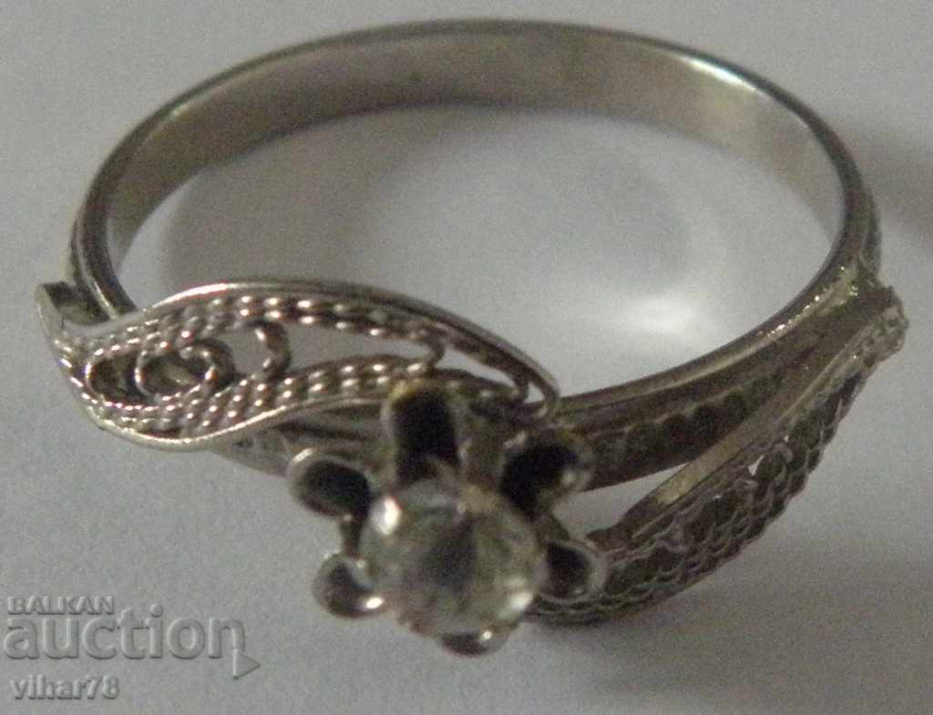 VERY BEAUTIFUL SILVER WOMEN'S RING - 6 VERY BEAUTIFUL SILVER WOMEN'S RING - 6