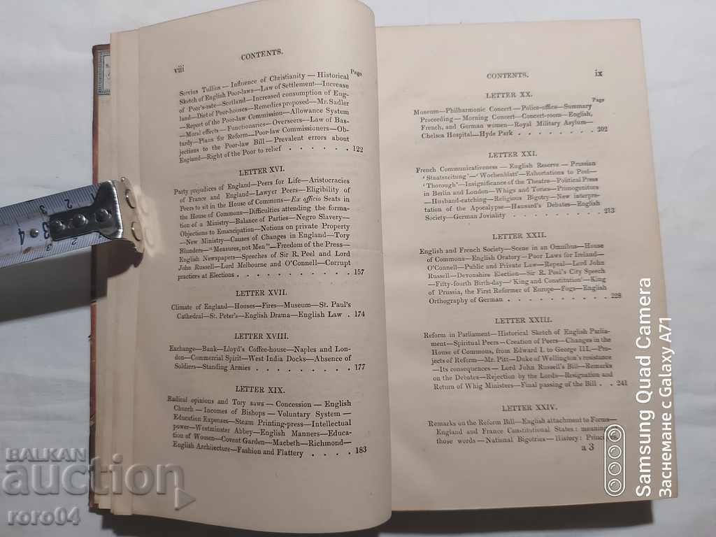 ENGLAND IN 1835 - F.V.RAUMER - 1836 - 5 ENGLAND IN 1835 - F.V.RAUMER - 1836 - 5