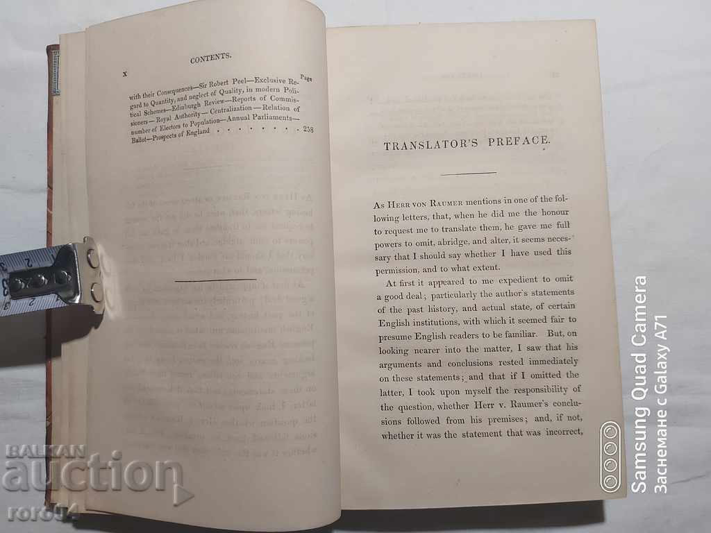 ENGLAND IN 1835 - F.V.RAUMER - 1836 - 6 ENGLAND IN 1835 - F.V.RAUMER - 1836 - 6