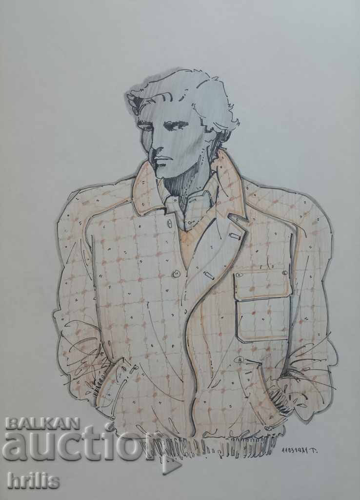 РИСУНКА МОДА - БГ АВТОР, ПОДПИСАНА