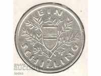 Austria-1 Schilling-1925-KM # 2840-Argint