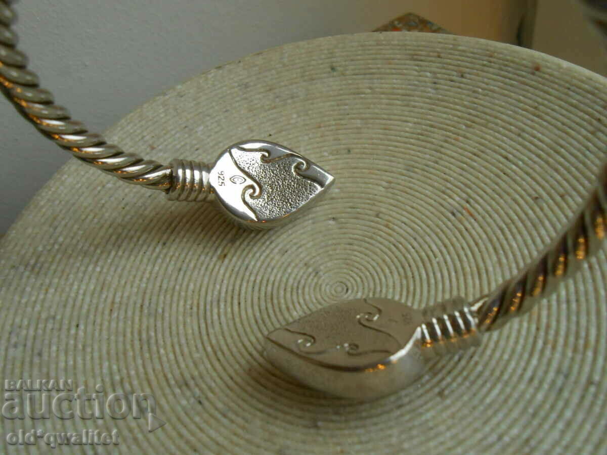 Delivery of Designer SILVER BRACELET 925 SILVER, stamps