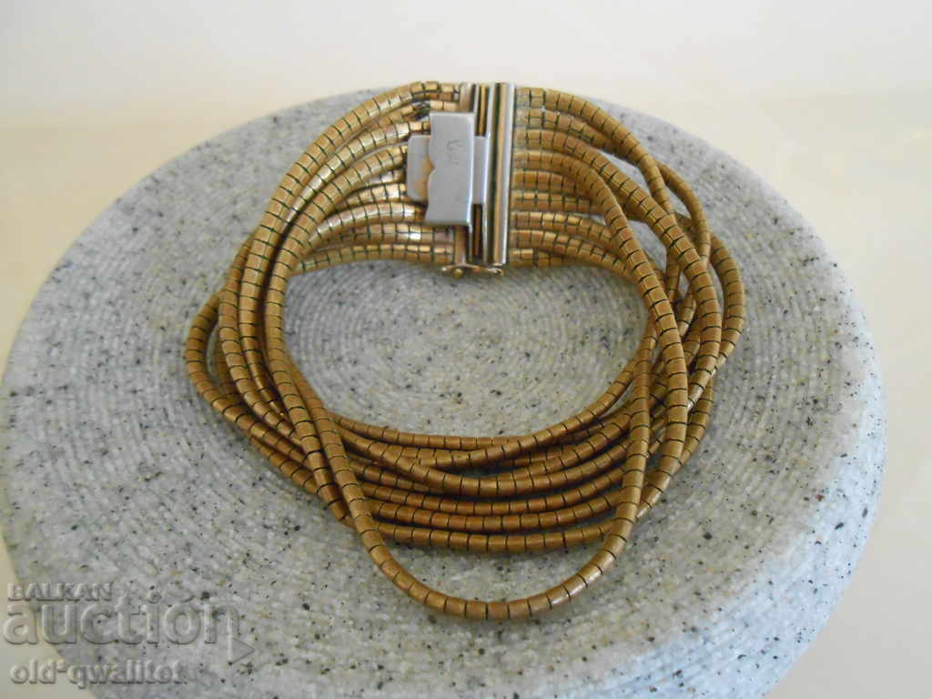 Auction ORIGINAL old BRACELET with stones and gilding, stamps Auction ORIGINAL old BRACELET with stones and gilding, stamps