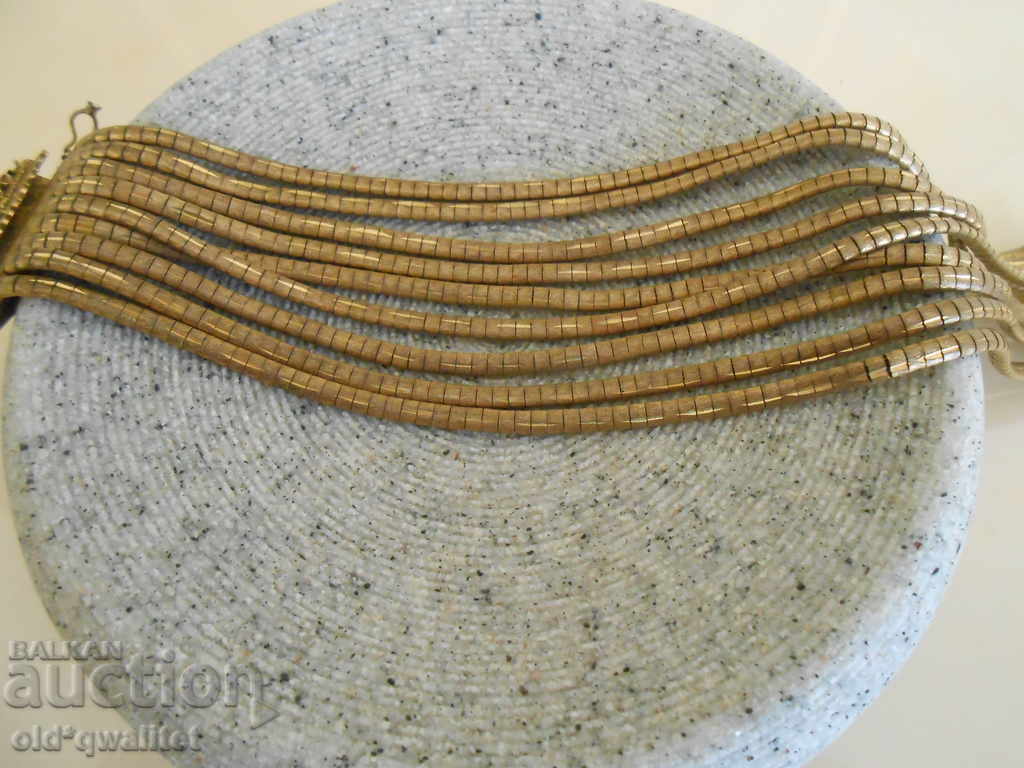 ORIGINAL old BRACELET with stones and gilding, stamps - 5 ORIGINAL old BRACELET with stones and gilding, stamps - 5