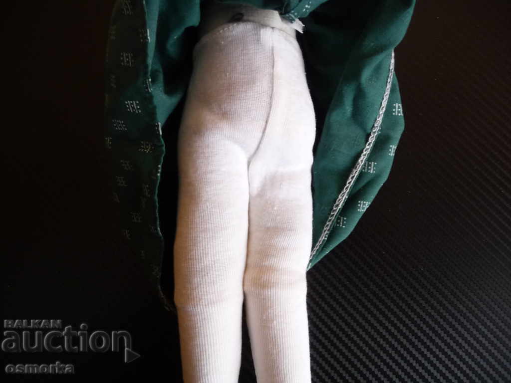 Porcelain doll with green dress and ribbons cool - 6 Porcelain doll with green dress and ribbons cool - 6