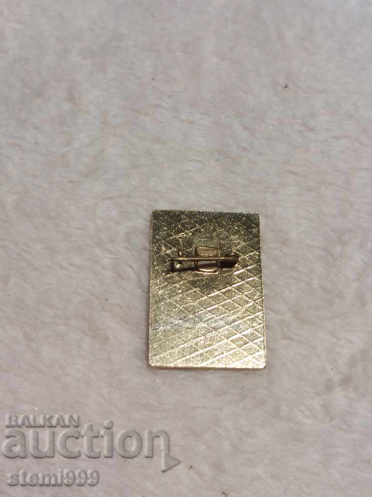 Tourism badge with price 3.00 BGN | € 1.53