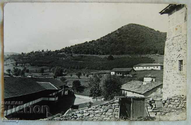 Стара картичка снимка Чипровски манастир,Чипровци 1969 г.