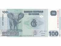 100 francs 2013, Democratic Republic of the Congo
