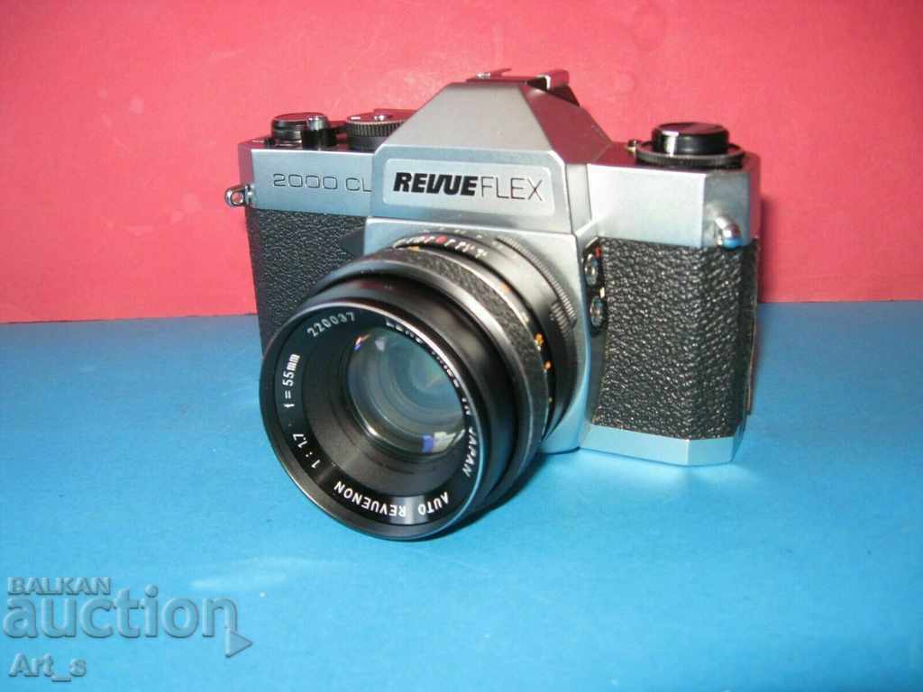 Aparat foto japonez SLR cu film REVUEFLEX 2000 CL (CHINON CS) - 5