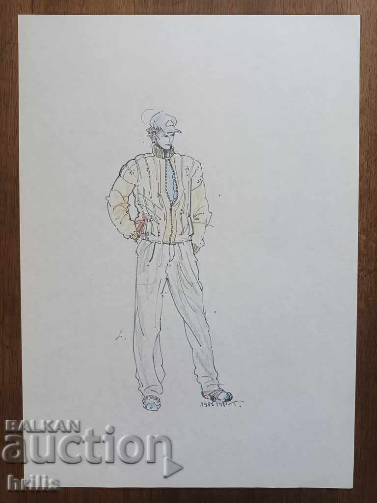 DRAWING - BG AUTHOR, SIGNED with price 8.00 BGN | € 4.09 DRAWING - BG AUTHOR, SIGNED with price 8.00 BGN | € 4.09