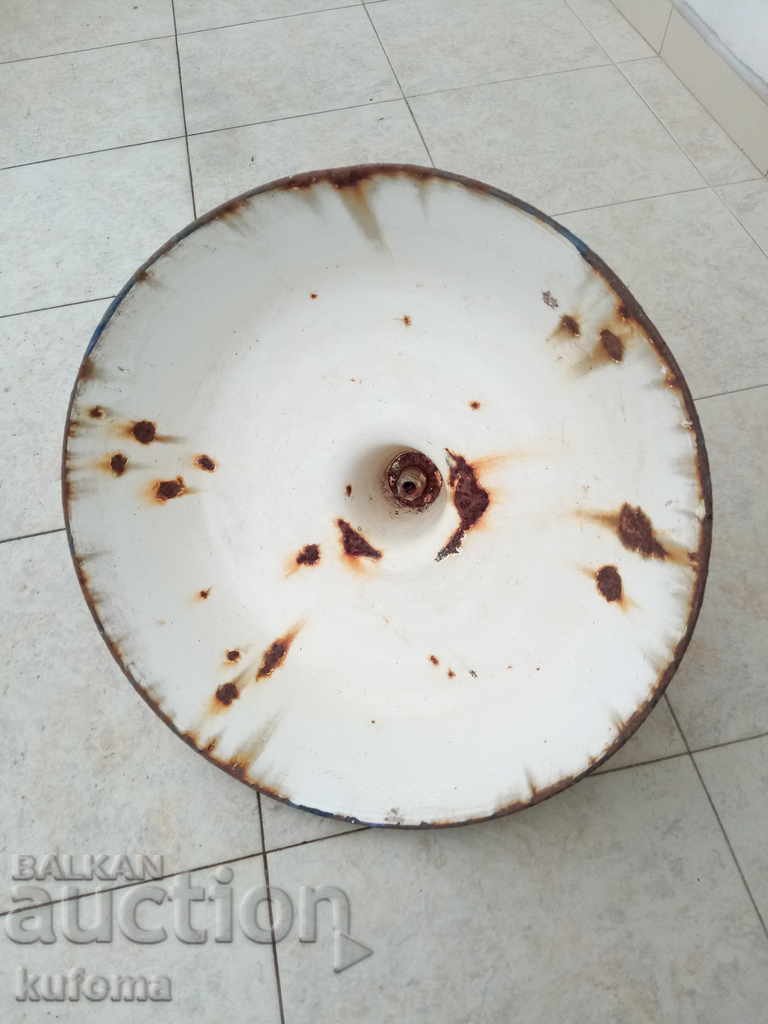 Old enamelled lamp with price 24.99 BGN | € 12.78 Old enamelled lamp with price 24.99 BGN | € 12.78