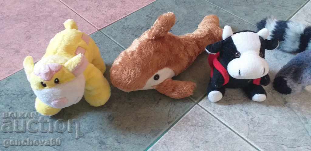 ЛОТ Плюшени животни играчки 11бр - 5 ЛОТ Плюшени животни играчки 11бр - 5