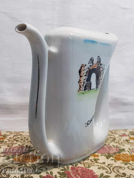 Auction Bulgarian quality old porcelain. Pitcher "Hisar" by Isis. Auction Bulgarian quality old porcelain. Pitcher "Hisar" by Isis.