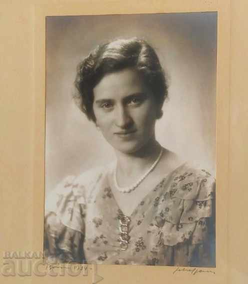 Delivery of 1934 OLD PHOTO PHOTO FRAME GLASS CARDBOARD PORTRAIT Delivery of 1934 OLD PHOTO PHOTO FRAME GLASS CARDBOARD PORTRAIT