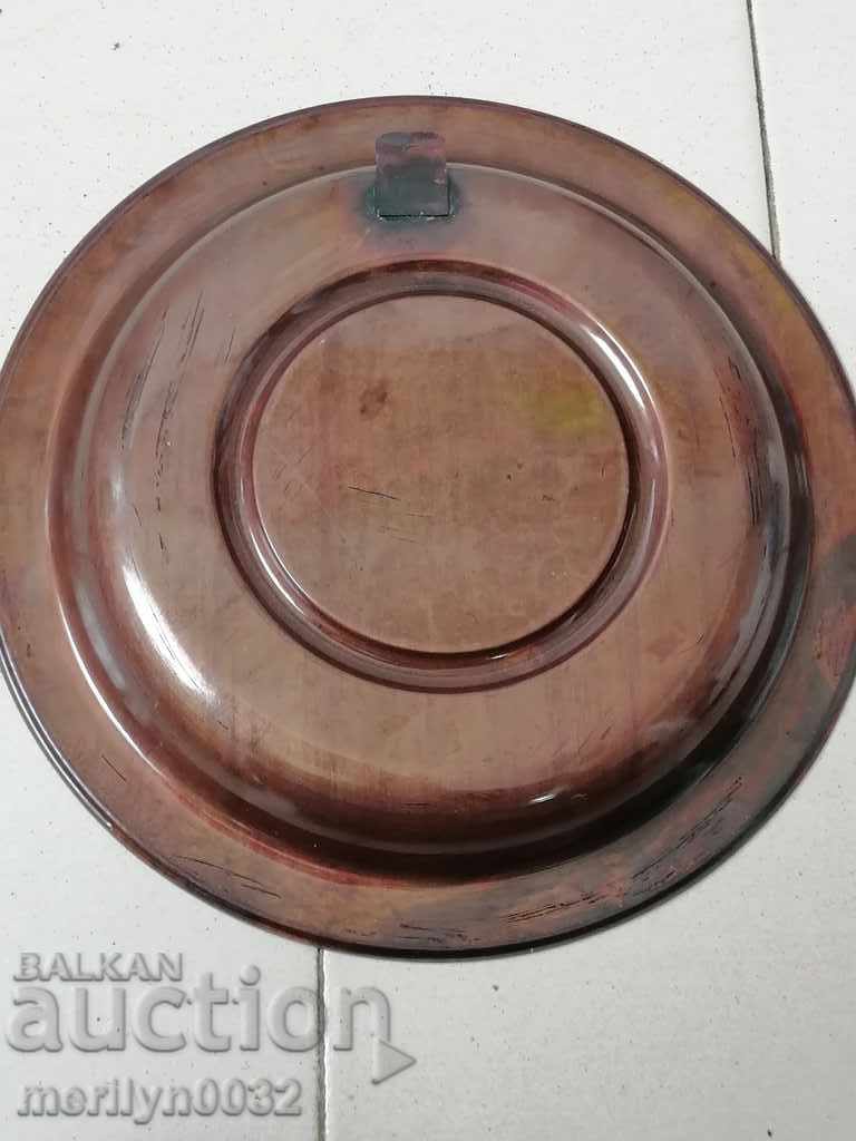 Placă publicitară premiu din perioada socială cupru cupru - 5 Placă publicitară premiu din perioada socială cupru cupru - 5