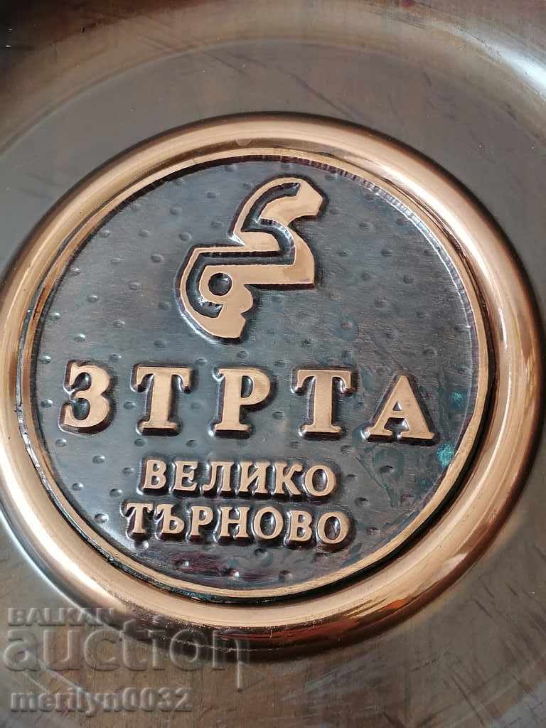 Placă publicitară premiu din perioada socială cupru cupru cu preț 71.00 BGN | € 36.30 Placă publicitară premiu din perioada socială cupru cupru cu preț 71.00 BGN | € 36.30