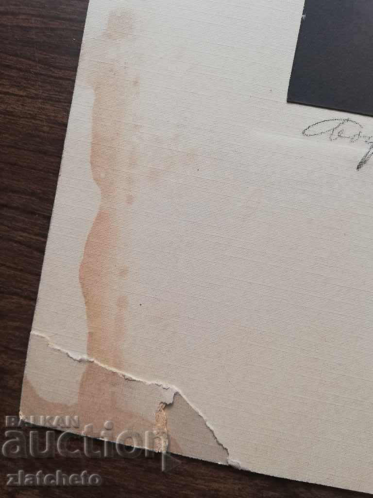 Auction Old cardboard photo - Auction Old cardboard photo -