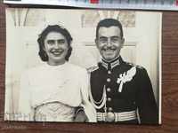 Παλιά φωτογραφία - Φωτογραφία γάμου Βούλγαρου αξιωματικού 1