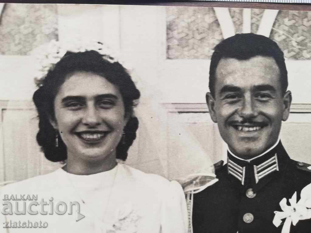Delivery of Old photo - Wedding photo of a Bulgarian officer 2 Delivery of Old photo - Wedding photo of a Bulgarian officer 2