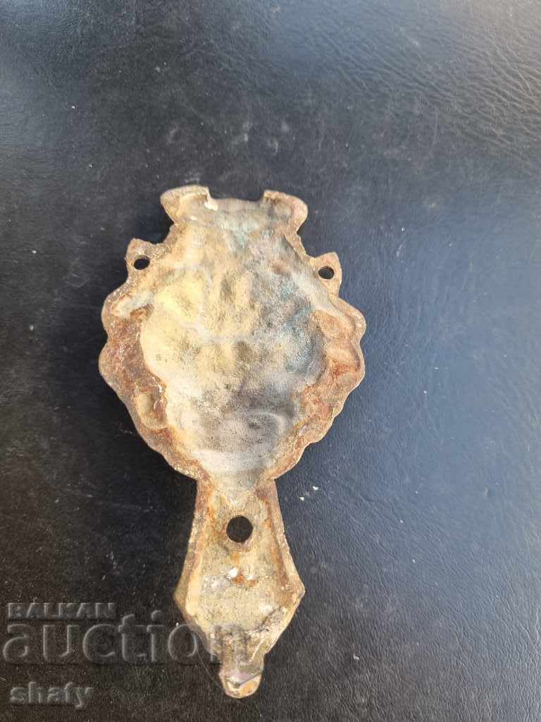 Decor de leu din bronz - 5