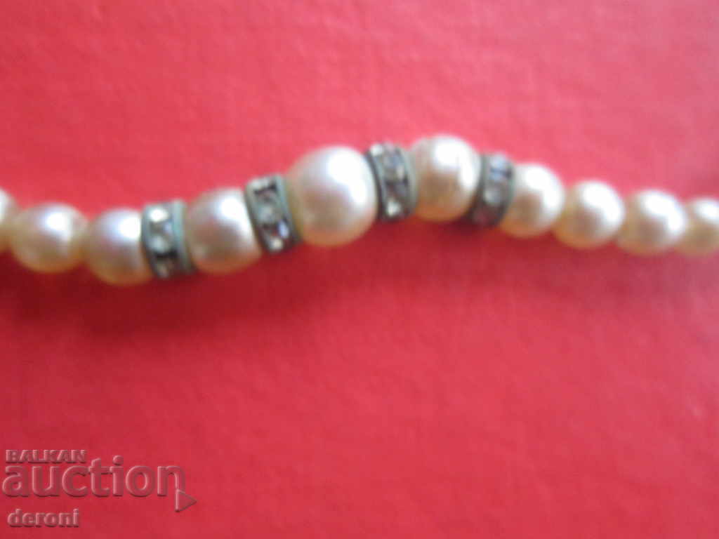 Great necklace with pearls silver 835 with price 15.00 BGN | € 7.67 Great necklace with pearls silver 835 with price 15.00 BGN | € 7.67