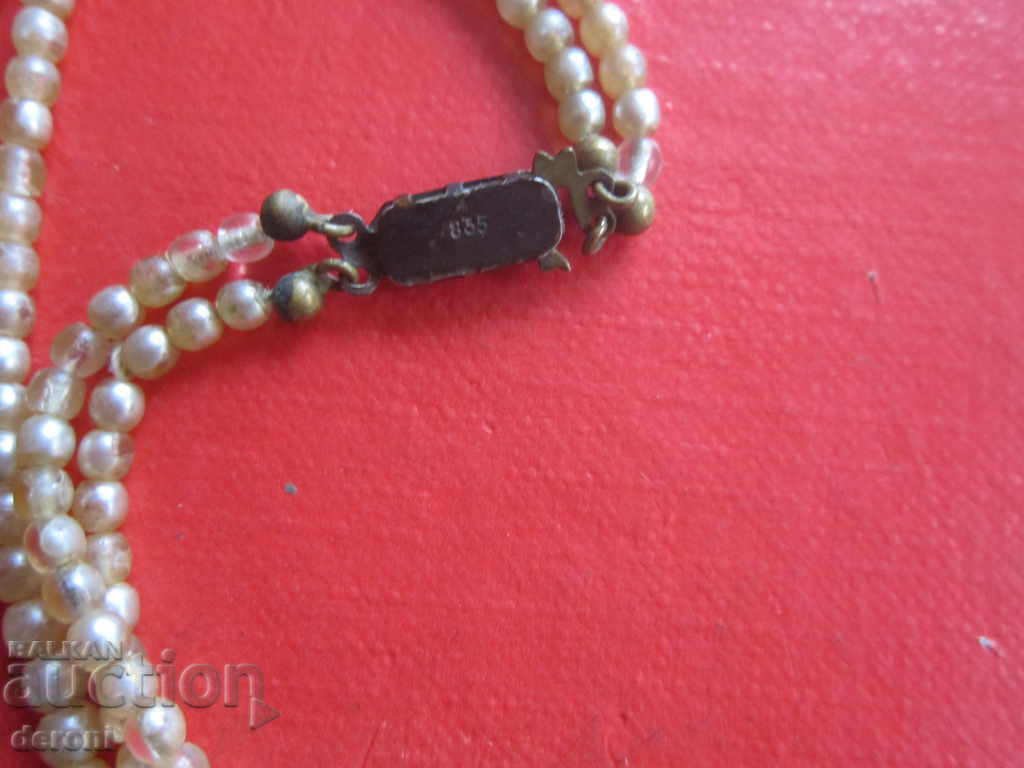 Delivery of Great necklace with pearls silver 835 Delivery of Great necklace with pearls silver 835