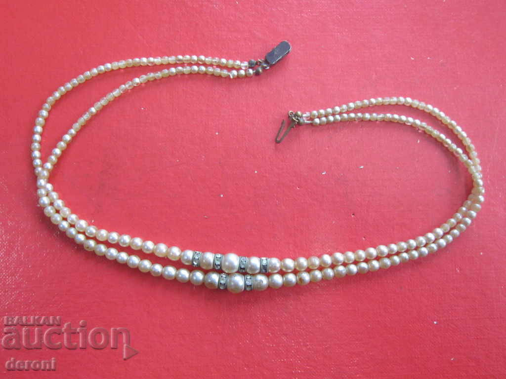 Great necklace with pearls silver 835 - 6 Great necklace with pearls silver 835 - 6