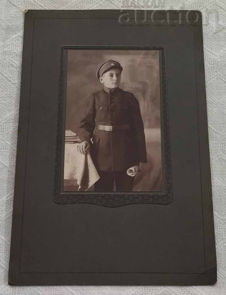 PLEVEN APRIL 1926 CHILD STUDENT PHOTO CARDBOARD with price 6.00 BGN | € 3.07 PLEVEN APRIL 1926 CHILD STUDENT PHOTO CARDBOARD with price 6.00 BGN | € 3.07