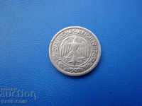 XII (65) Germany Weimar 50 Pfennig 1927 D Rare