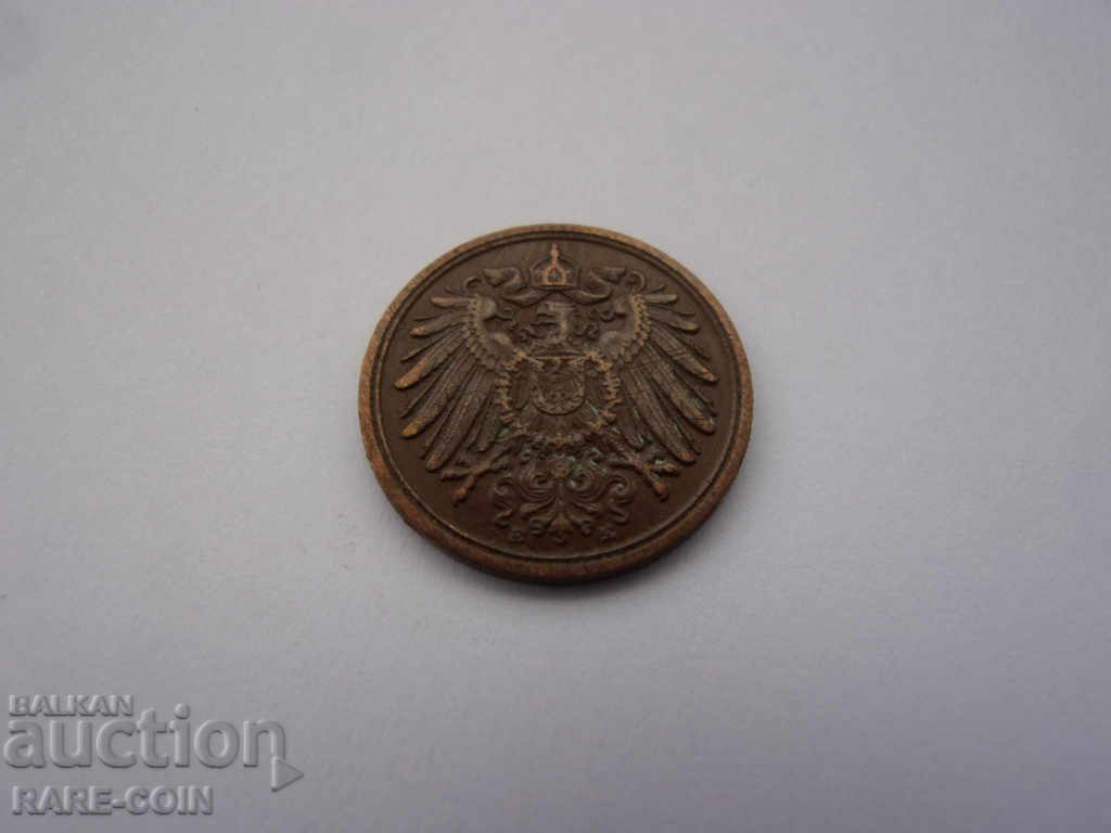 XII (82) Γερμανία Ράιχ 1 Pfennig 1905 E Σπάνια με τιμή € 3.07 | 6.00 BGN