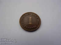 XII (82) Germany Reich 1 Pfennig 1905 E Rare