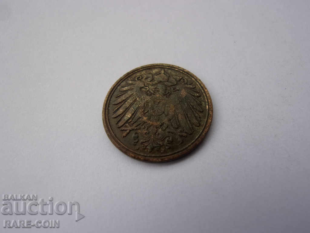 XII (92) Γερμανία Ράιχ 1 Pfennig 1903 J Rare με τιμή € 4.09 | 8.00 BGN