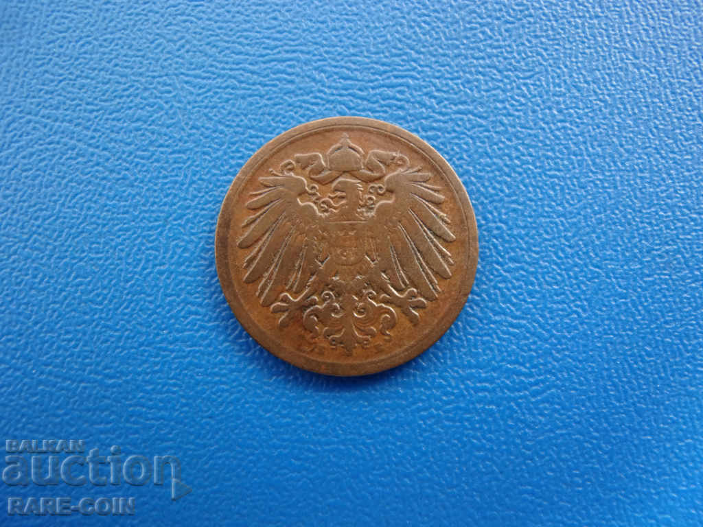 XII (110) Γερμανία Ράιχ 1 Pfennig 1890 E Σπάνια με τιμή € 4.09 | 8.00 BGN