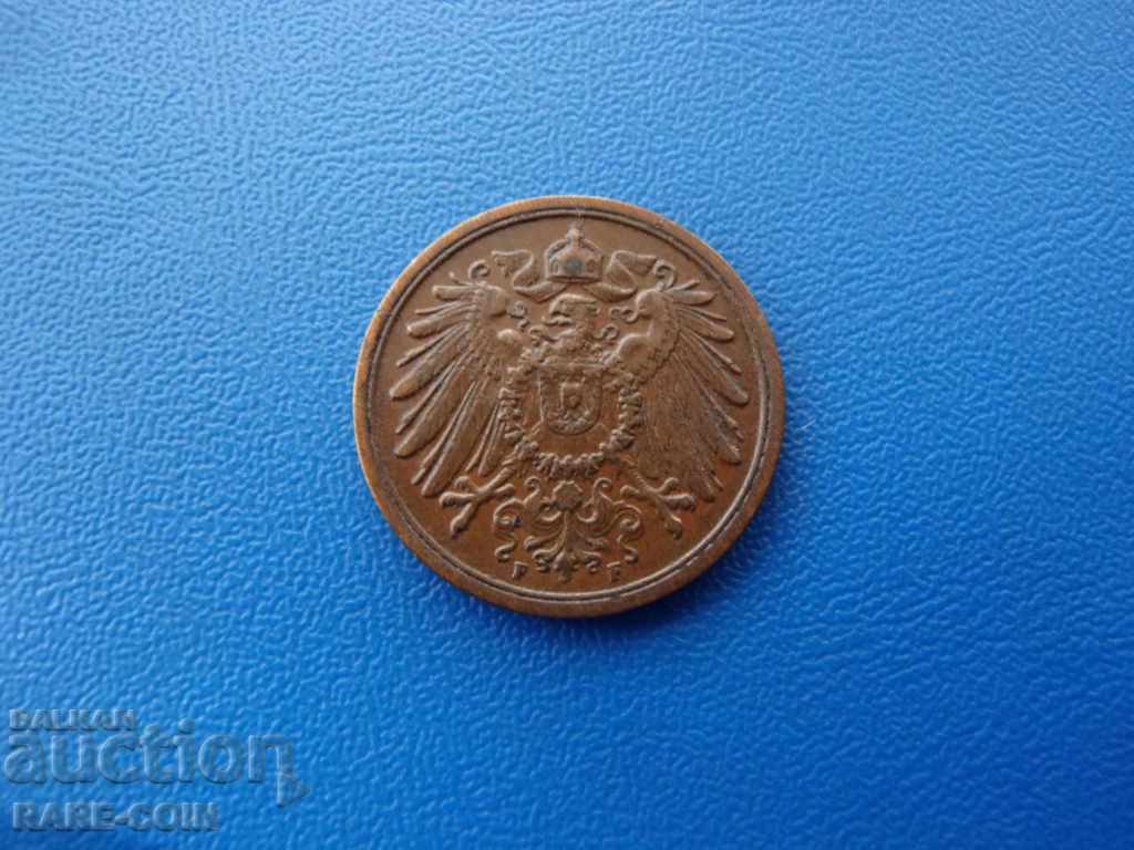 XII (117) Germania Reich 2 Pfennig 1915 F Rar cu preț € 4.09 | 8.00 BGN