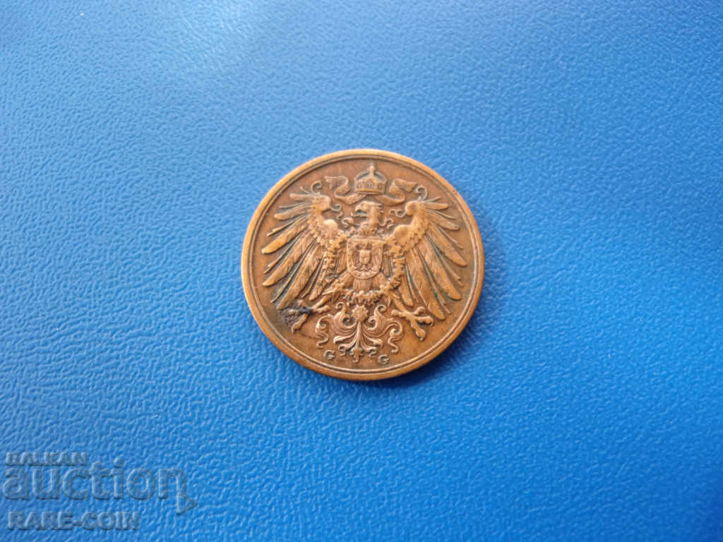 XII (122) Germania Reich 2 Pfennig 1913 G Rar cu preț € 5.11 | 9.99 BGN
