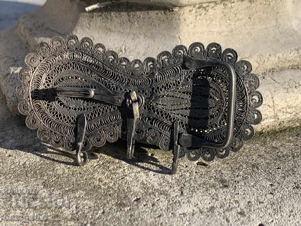 Δημοπρασία Revival, ασημί, φιλιγκράν πόρπη-κέντρο! Δημοπρασία Revival, ασημί, φιλιγκράν πόρπη-κέντρο!