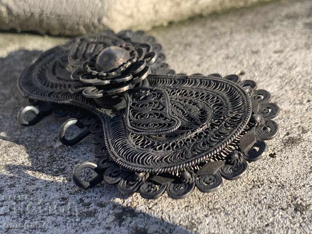 Revival, silver, filigree buckle-center! - 5 Revival, silver, filigree buckle-center! - 5