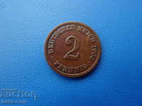 XII (130) Germany Reich 2 Pfennig 1906 E Rare
