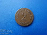 XII (131) Germany Reich 2 Pfennig 1905 F Rare