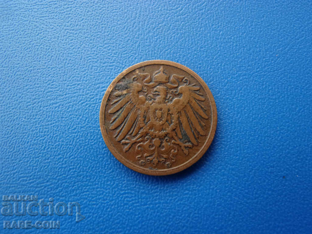 XII (132) Germany Reich 2 Pfennig 1905 G Rare with price € 3.58 | 7.00 BGN