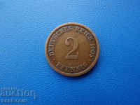 XII (132) Germany Reich 2 Pfennig 1905 G Rare
