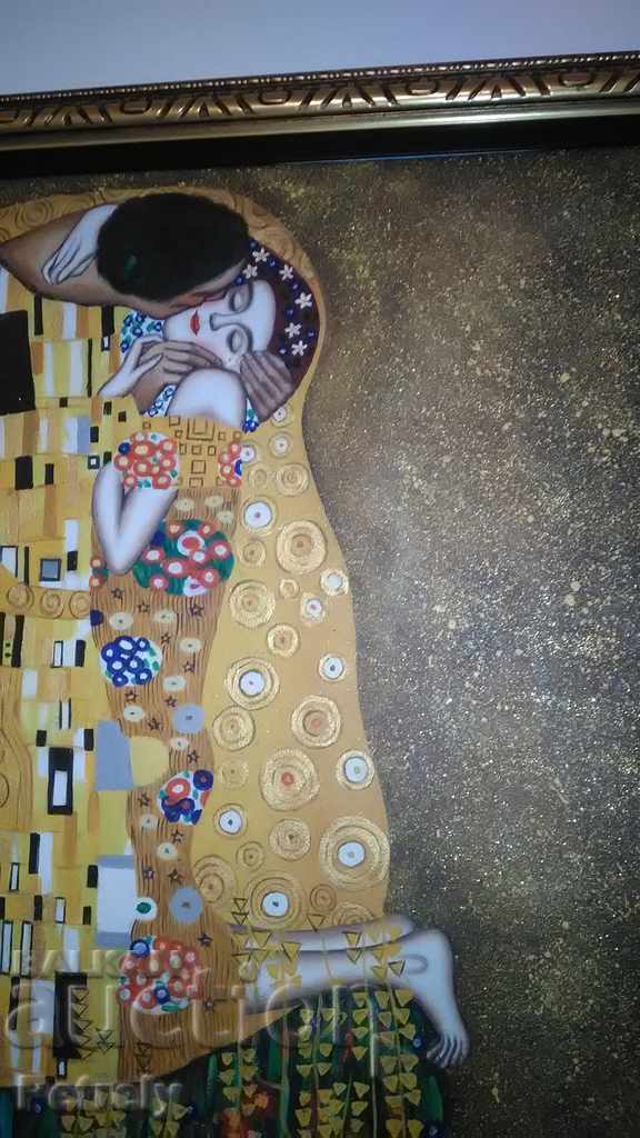 Replica pictura in ulei Gustav Klimt cu preț 700.00 BGN | € 357.90 Replica pictura in ulei Gustav Klimt cu preț 700.00 BGN | € 357.90